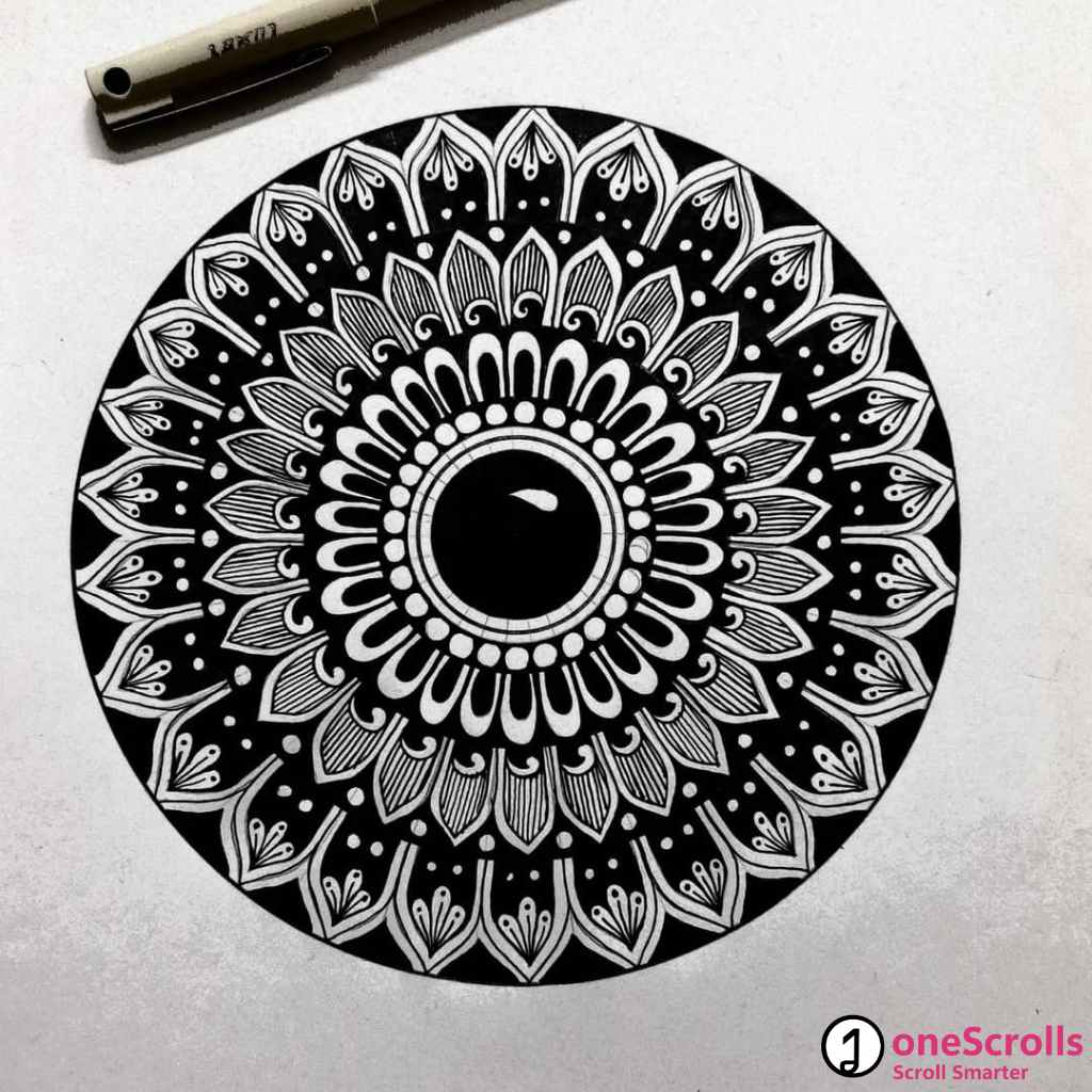 Mandala art for beginners
