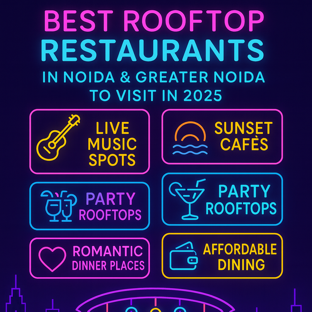 Best Rooftop Restaurants in Noida & Greater Noida to Visit in 2025