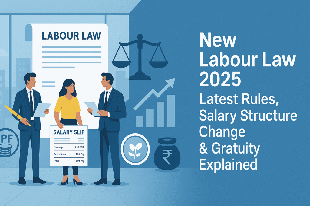 New Labour Law 2025: Latest Rules, Salary Structure Change & Gratuity Benefits Explained