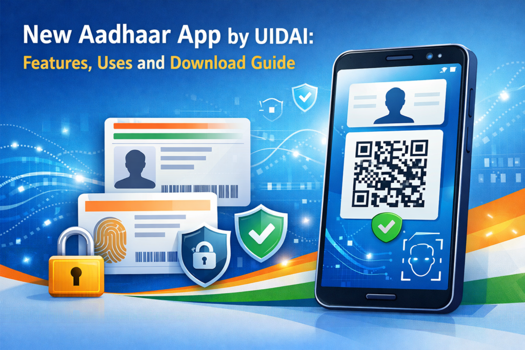 New Aadhaar App by UIDAI: Features, Uses and Download Guide